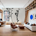 Field Journal Entry I Mural Wallpaper - room preview 06