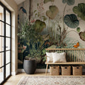 Jungle Still Life Mural Wallpaper - room preview 06