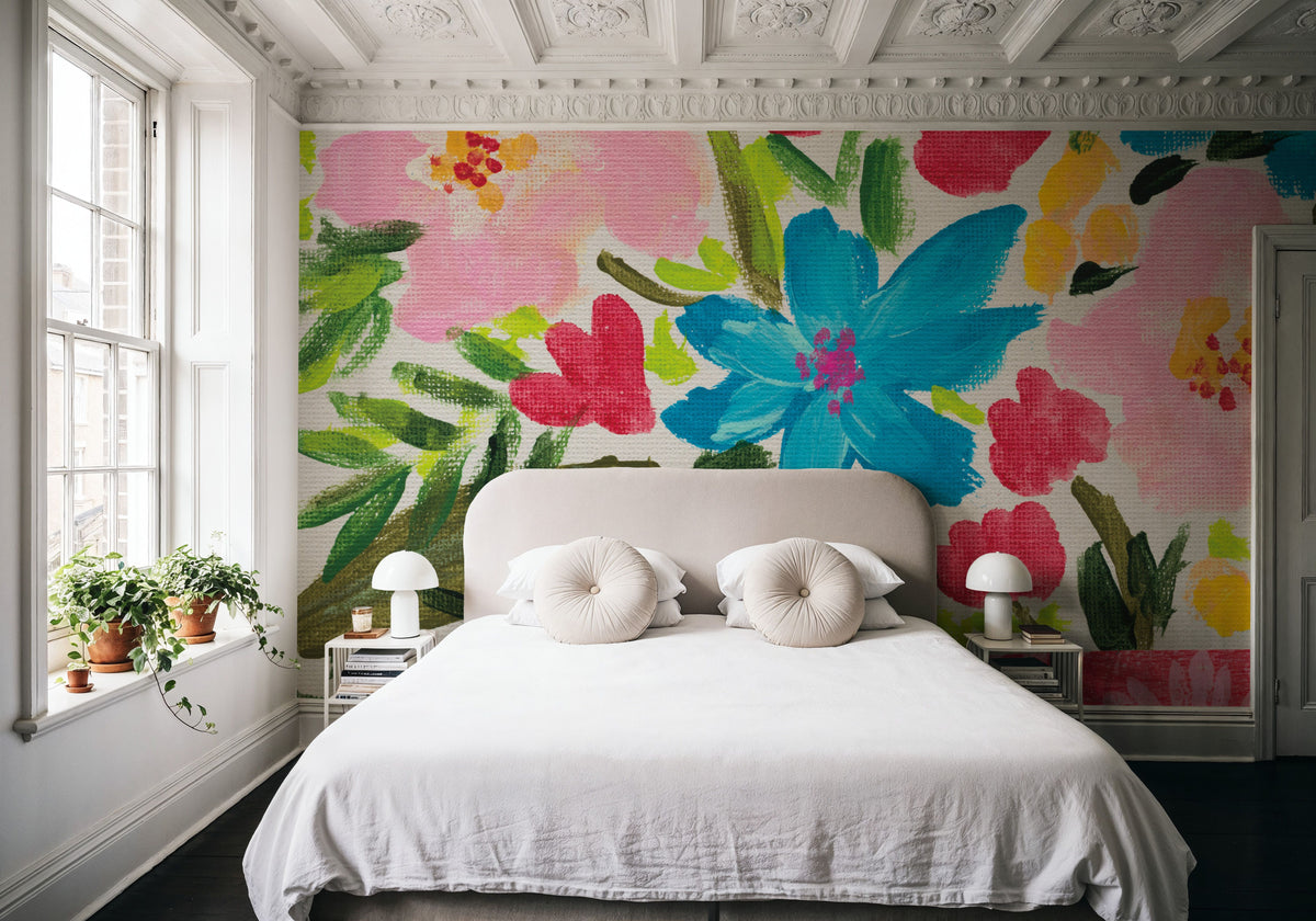 Floral Gift II Mural Wallpaper - room preview 06