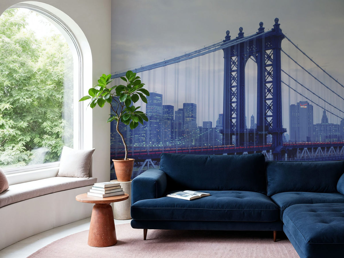 Twilight Suspension Mural Wallpaper - room preview 06