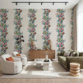 The Rambling Rose Mural Wallpaper - room preview 06