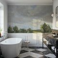 Sweeping Fields Mural Wallpaper - room preview 06