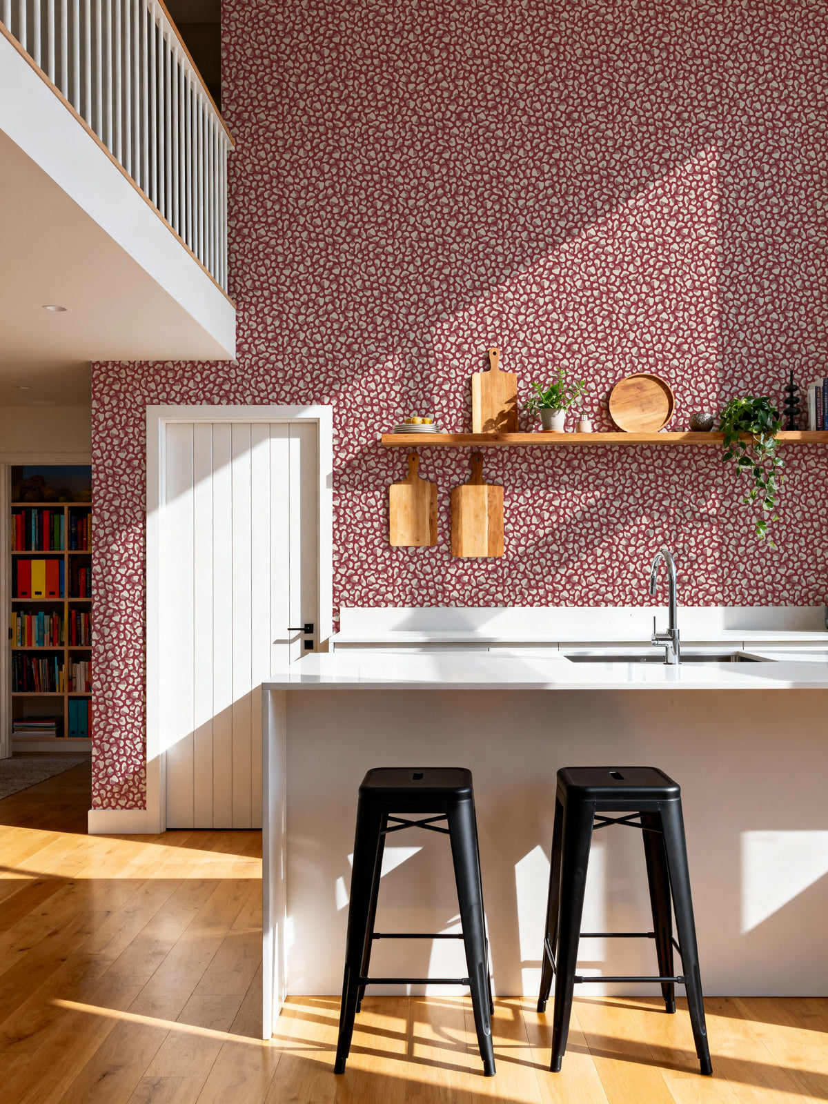 Madme D's Leopard Mural Wallpaper - room preview 06