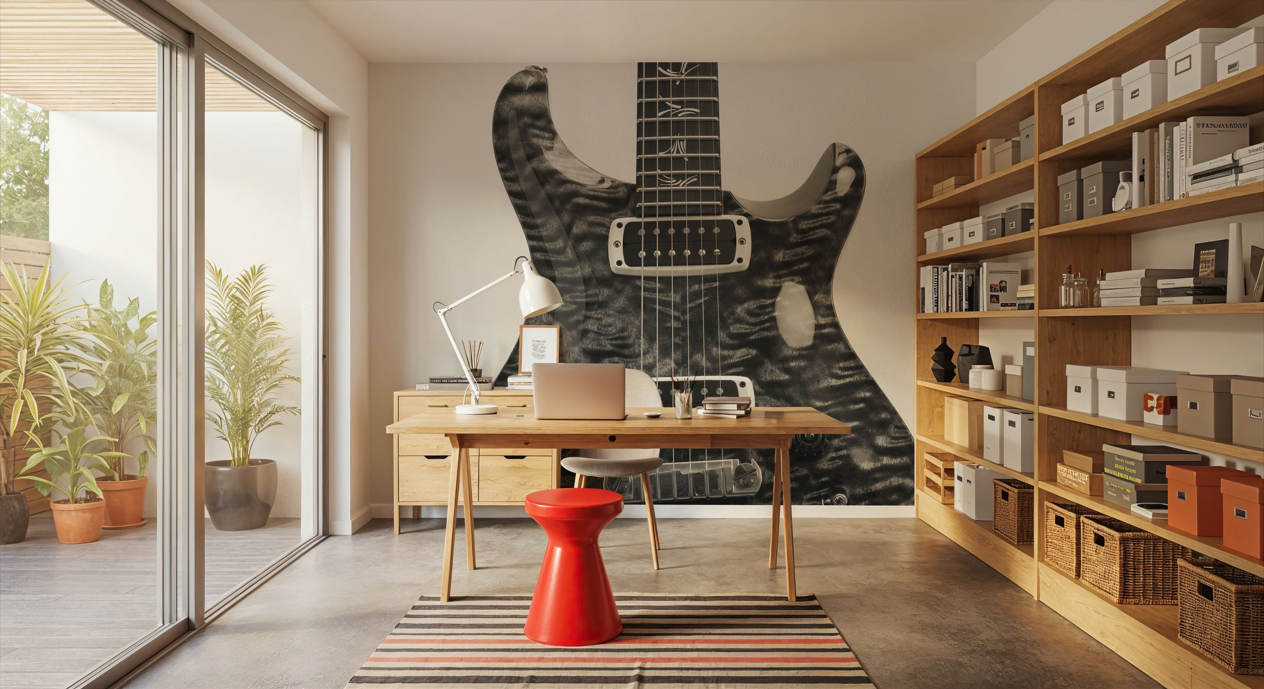 Guitar I Mural Wallpaper