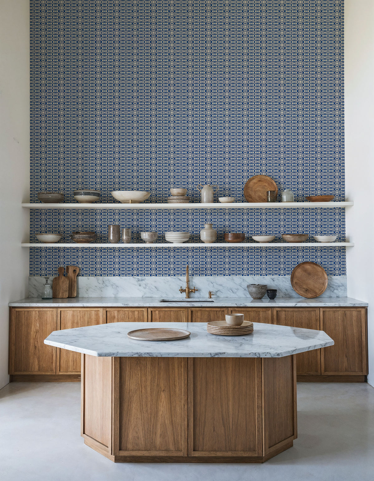 Nara Circles Mural Wallpaper - room preview 06