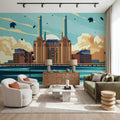 Travel Battersea Mural Wallpaper - room preview 06