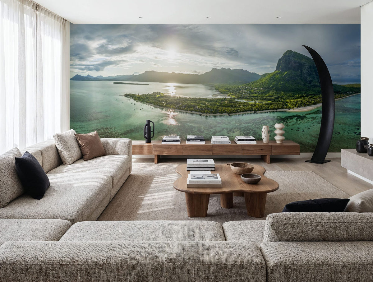 Mauritius Sunrise Mural Wallpaper - room preview 06