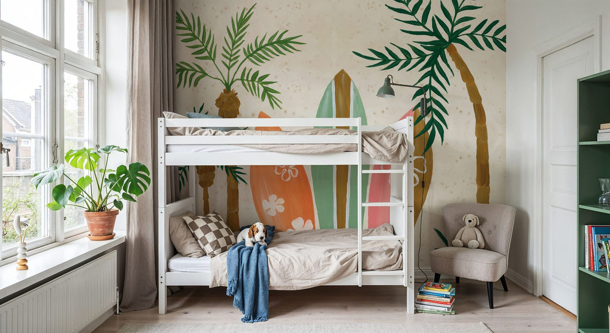 Beach Day IV Mural Wallpaper - room preview 06