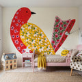 Blooming Bird I Mural Wallpaper - room preview 06