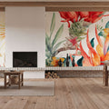 Fantasy Blooms Mural Wallpaper - room preview 06