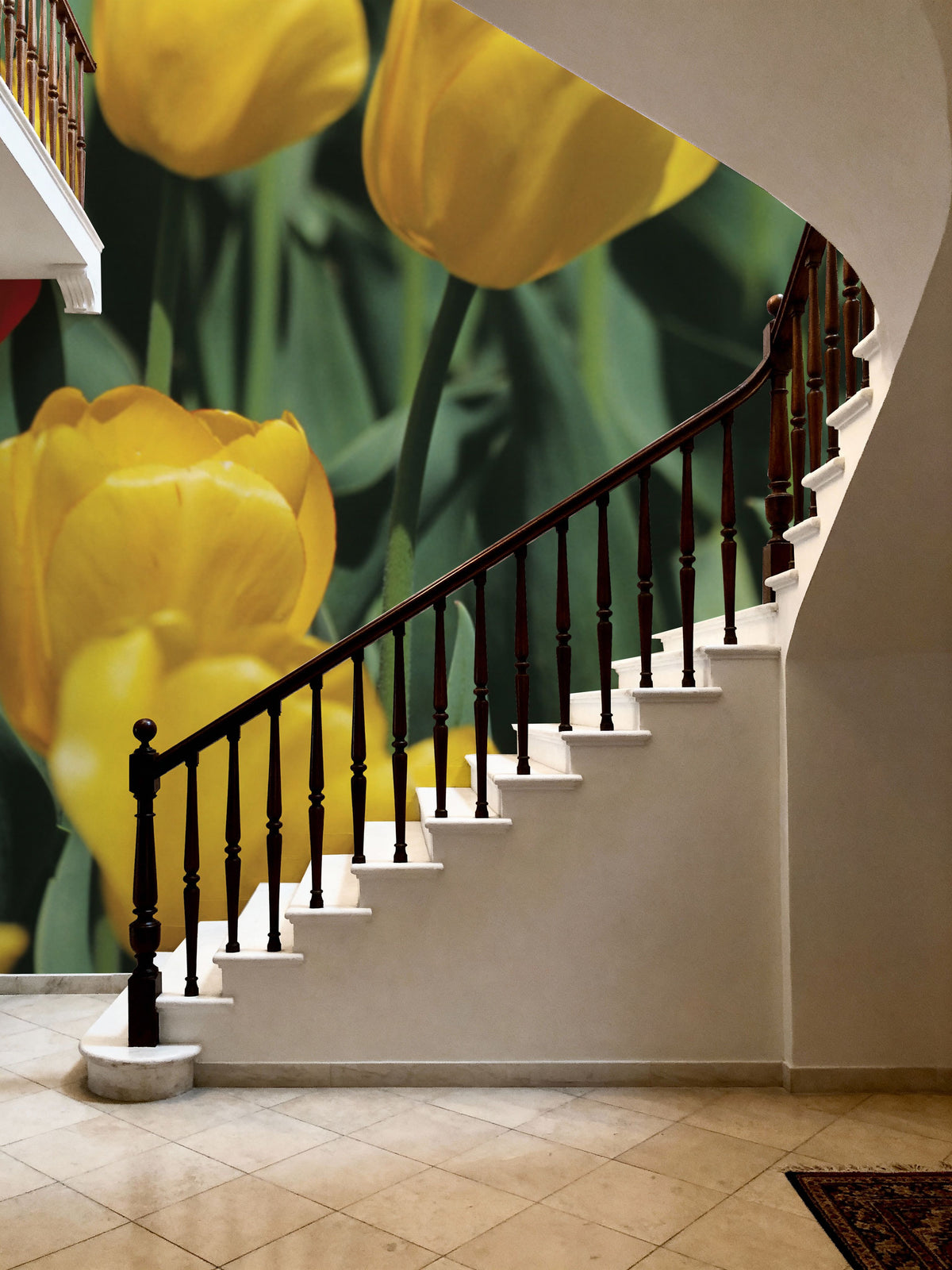 The Standout Tulip Mural Wallpaper - room preview 06