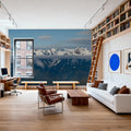 Snowy Tops Mural Wallpaper - room preview 06