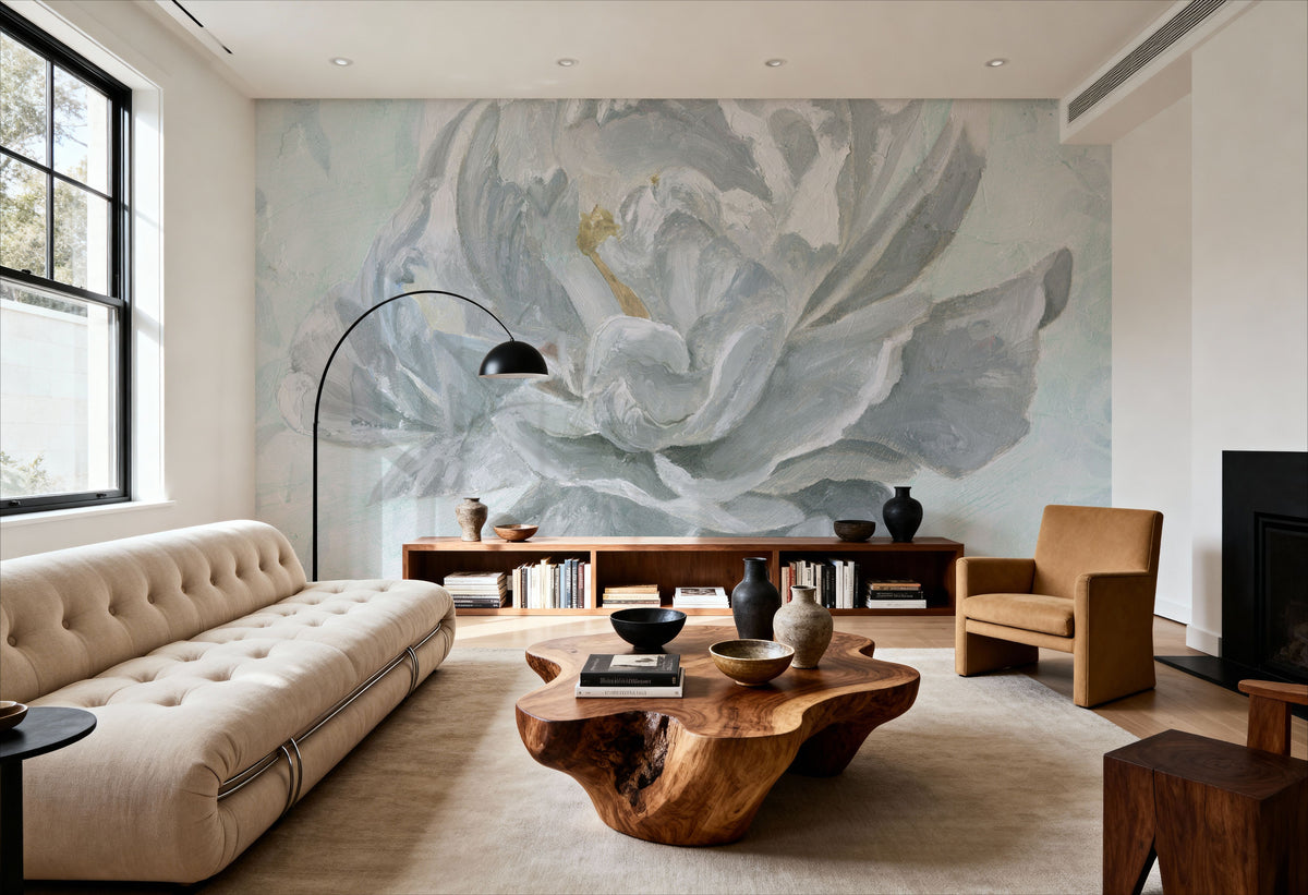 Sublime Peony Mural Wallpaper - room preview 06