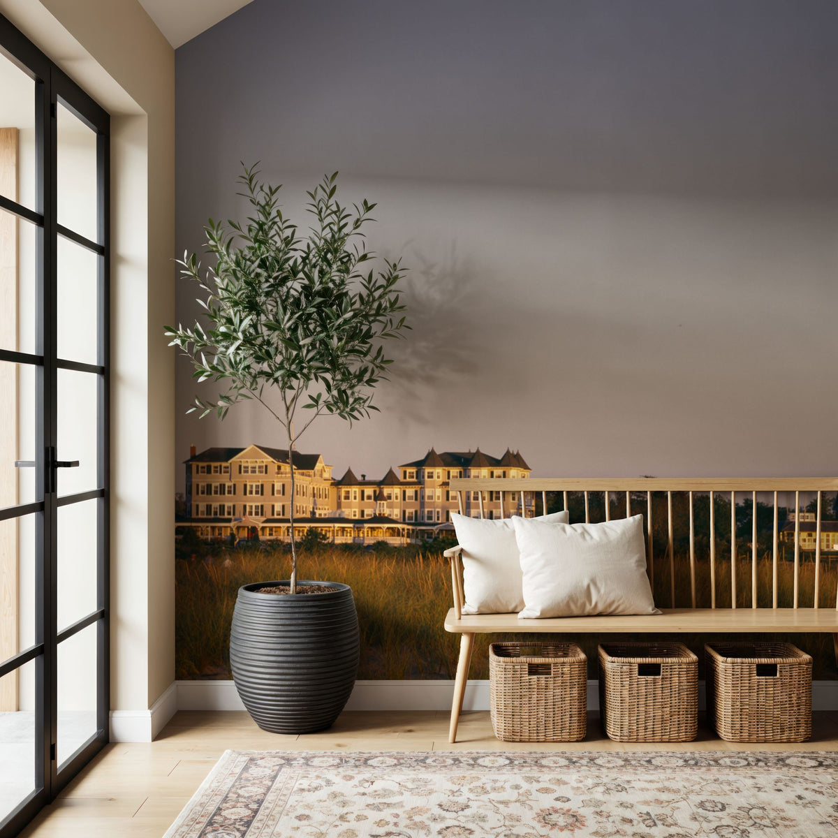 Coastal Beacon Mural Wallpaper - room preview 06