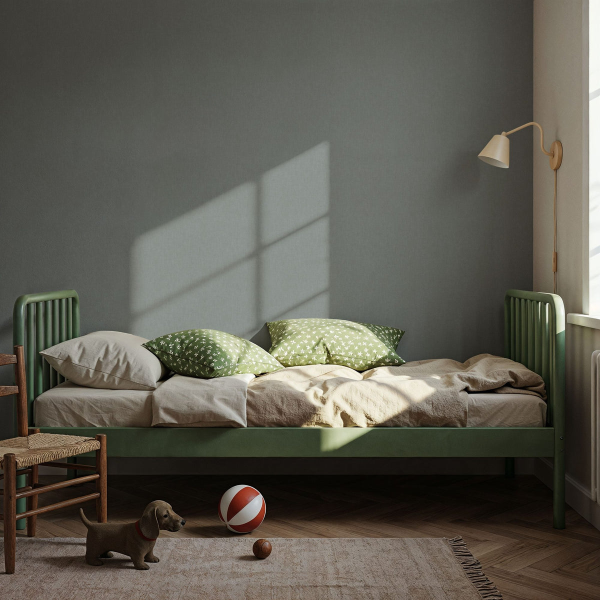 Linen Mist Neutral Collection, Sky Mural Wallpaper - room preview 06