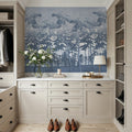 Tranquil Pinescape, Sky Mural Wallpaper - room preview 06