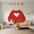 Winter Sentiments IV Mural Wallpaper - room preview 06