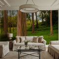 Rainbow Eucalyptus Mural Wallpaper - room preview 06