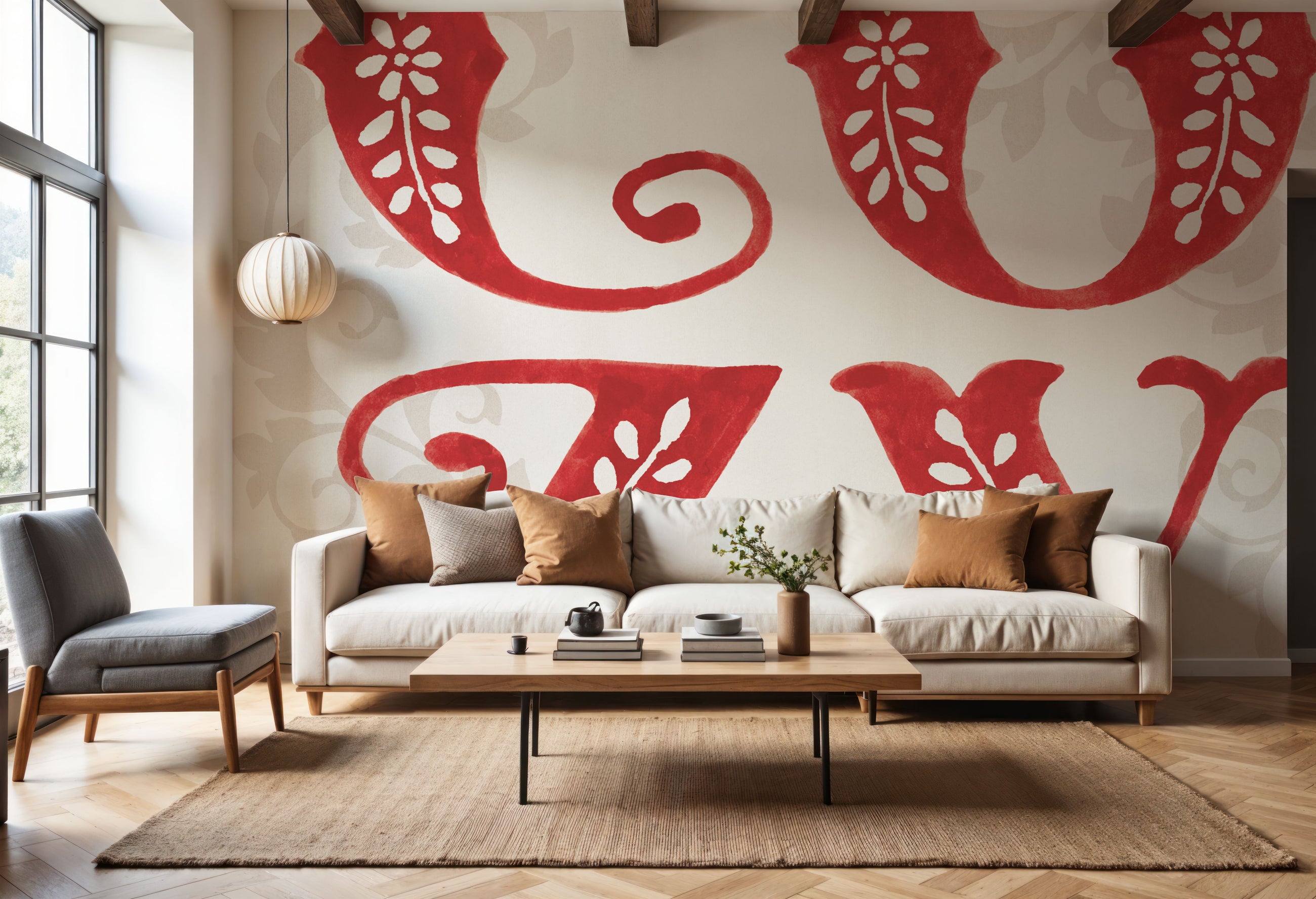 Decorative Holiday VI Mural Wallpaper