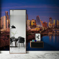 Golden Hour Cityscape Mural Wallpaper - room preview 06