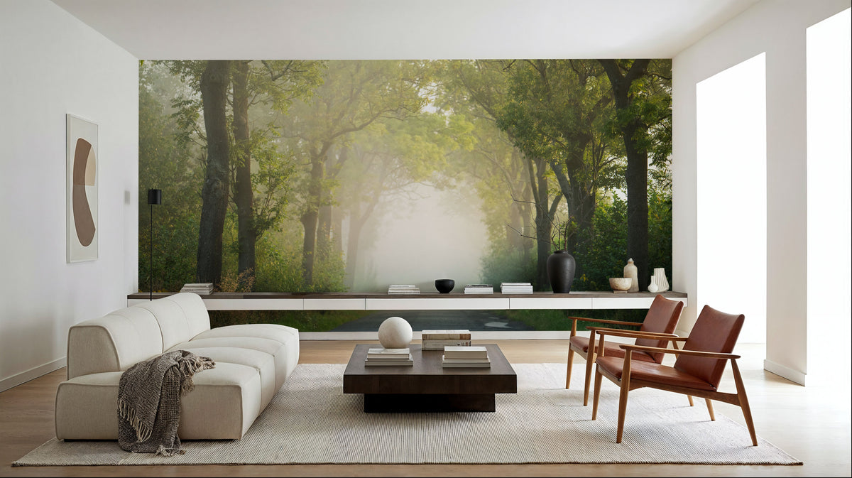 Mystical Road Mural Wallpaper - room preview 06