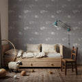 Cloudy Marks Mural Wallpaper - room preview 06