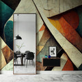 Abstract Textures Mural Wallpaper - room preview 06
