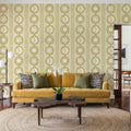 Celestial Medallions Mural Wallpaper - room preview 06