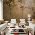 Beautiful Reflection in Autumn Mural Wallpaper - room preview 06