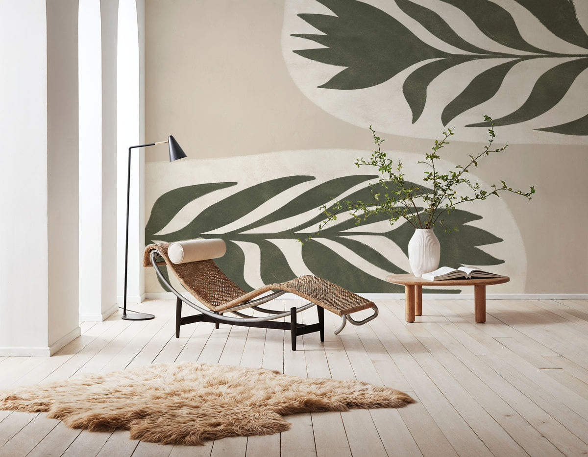 Floral Simplicity II Mural Wallpaper - room preview 06