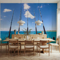 Deep Sea Rods Mural Wallpaper - room preview 06