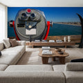 Pier Binoculars Mural Wallpaper - room preview 06