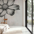 Wonderful Wildflowers IV Neutral Mural Wallpaper - room preview 06