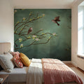 Pretty Birds in Love Mural Wallpaper - room preview 06