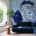 Coastal Chinoiserie II Mural Wallpaper - room preview 06