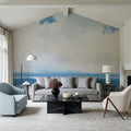 Cloudy Clouds Mural Wallpaper - room preview 06