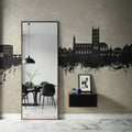 Tewkesbury England Skyline Concrete Mural Wallpaper - room preview 06