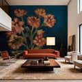 Autumn Blooms II Mural Wallpaper - room preview 06