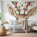 Light Tangled Reindeer Mural Wallpaper - room preview 06