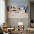 Beach Chairs Mural Wallpaper - room preview 06