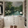 Willows by the Bridge Mural Wallpaper - room preview 06