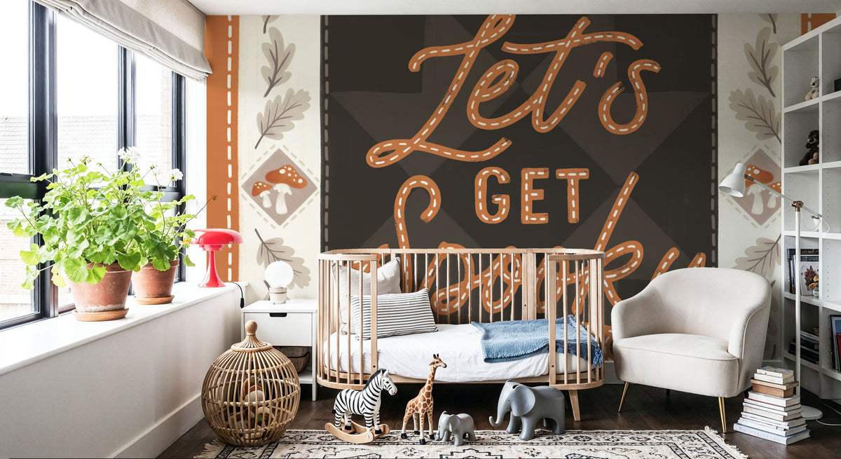 Haunted Harvest III Mural Wallpaper - room preview 06