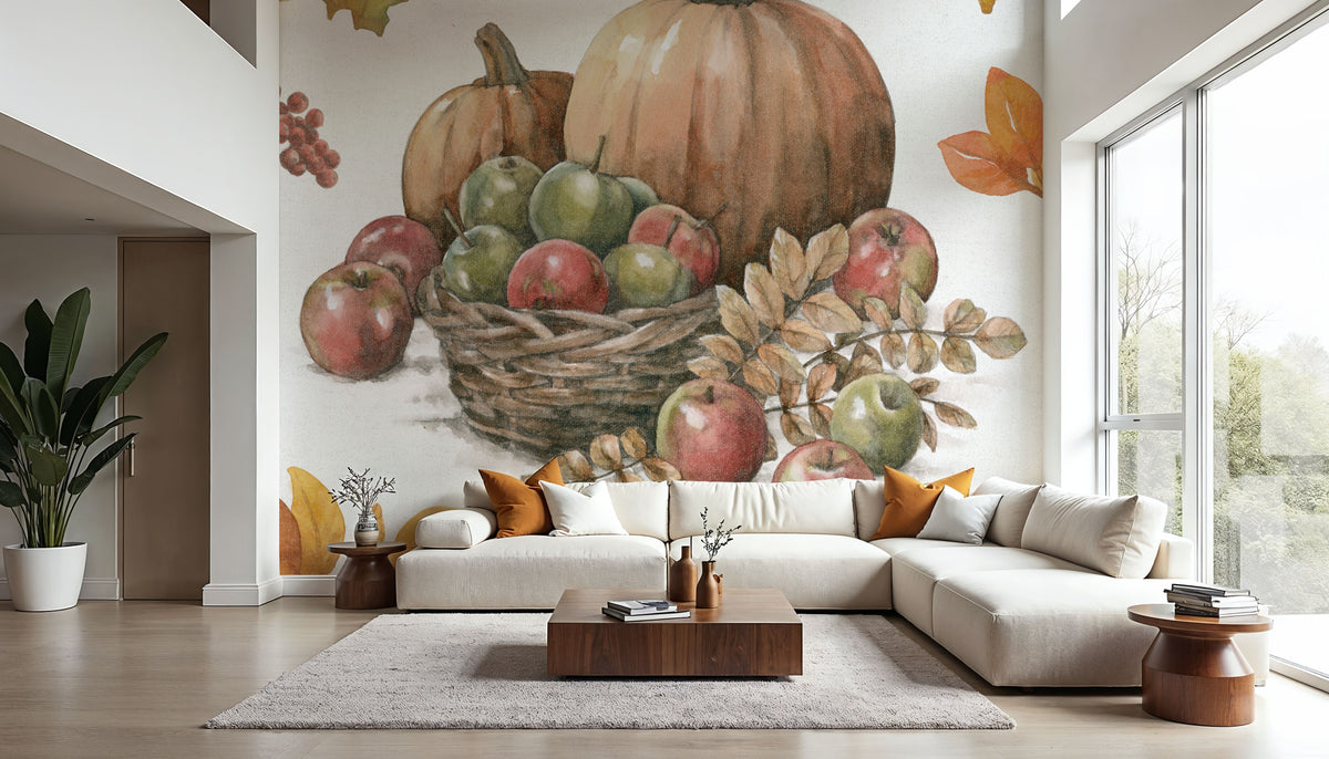 Bountiful Harvest IV Mural Wallpaper - room preview 06