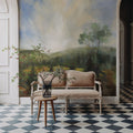 Forest At Sunrise Mural Wallpaper - room preview 06