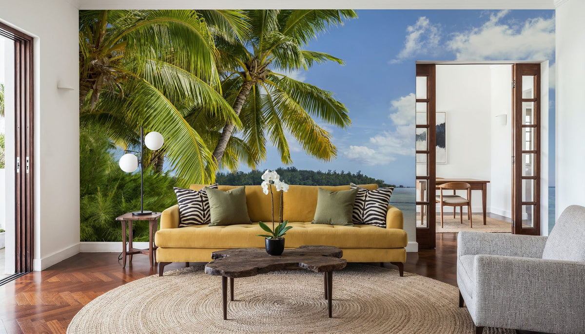 Moorea Beach Mural Wallpaper - room preview 06