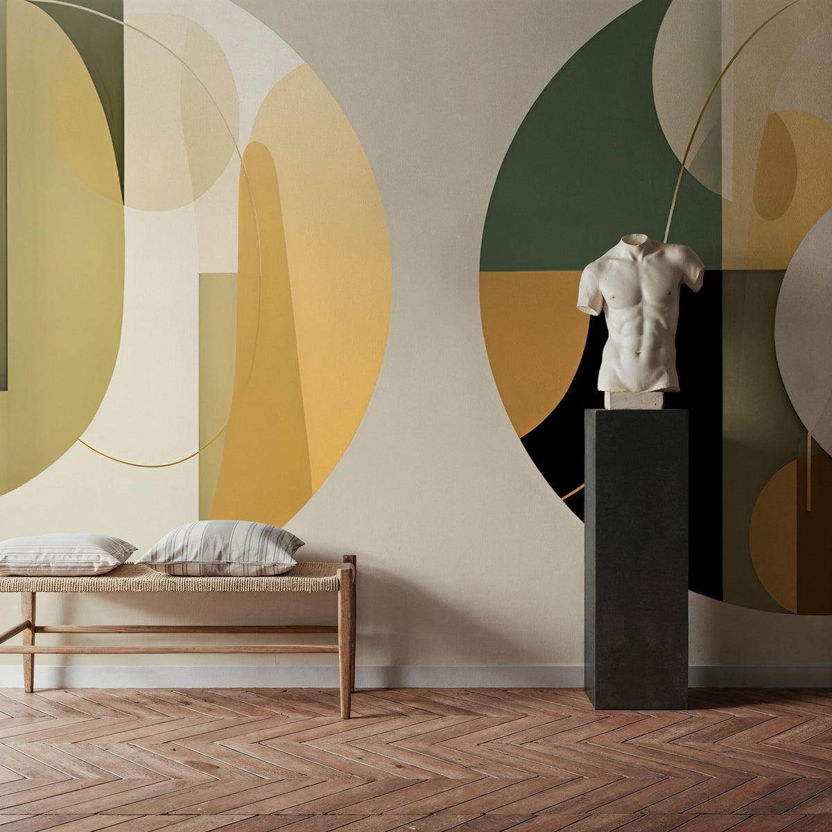 Twilight Eyes Mural Wallpaper - room preview 06