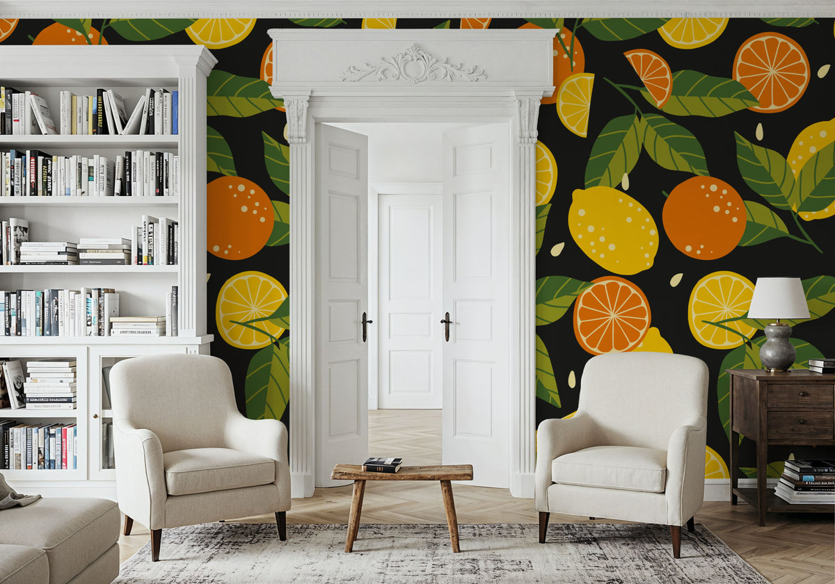 Lemonade Mural Wallpaper - room preview 06