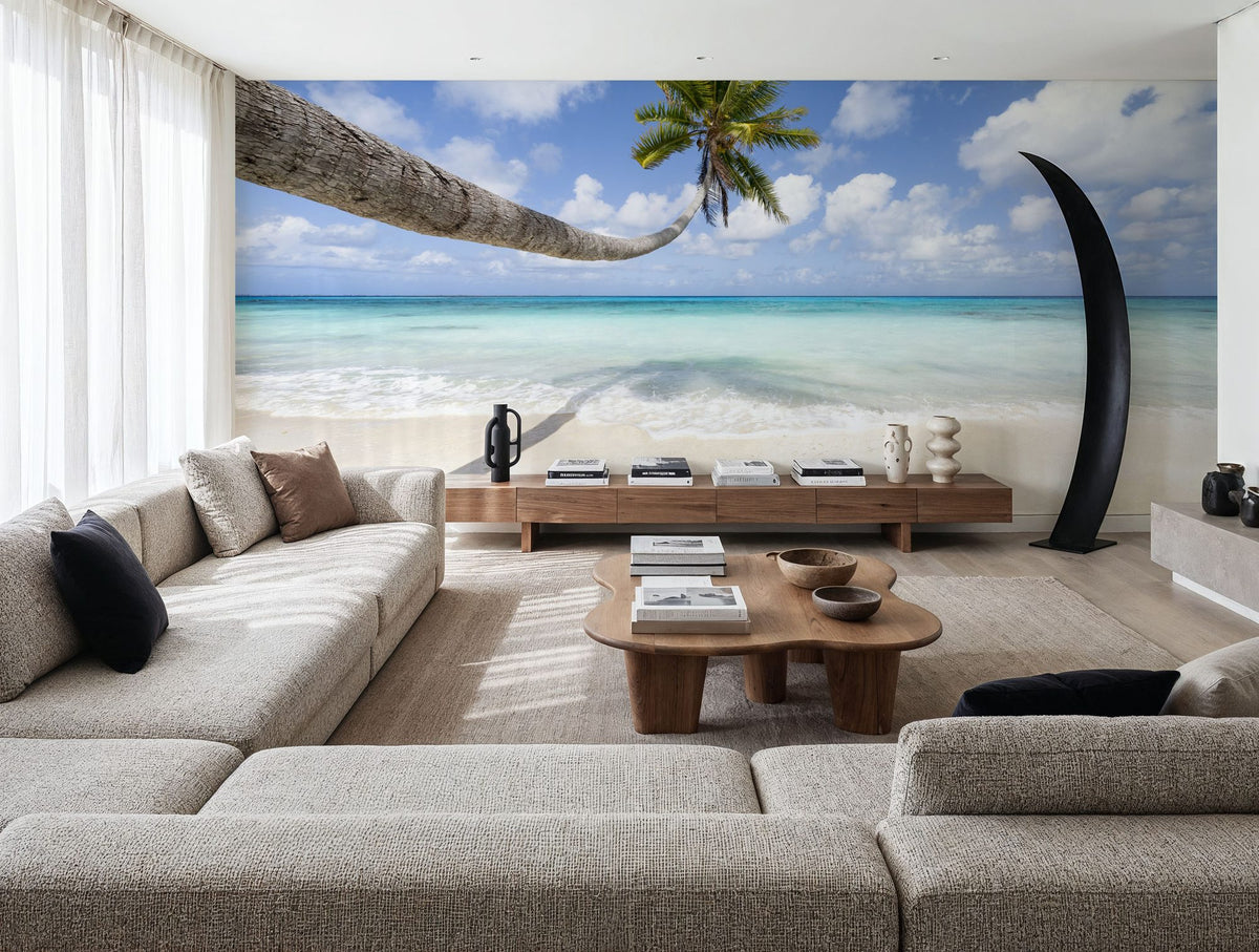Hanging Palm Tree Mural Wallpaper - room preview 06