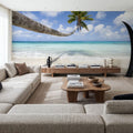 Hanging Palm Tree Mural Wallpaper - room preview 06