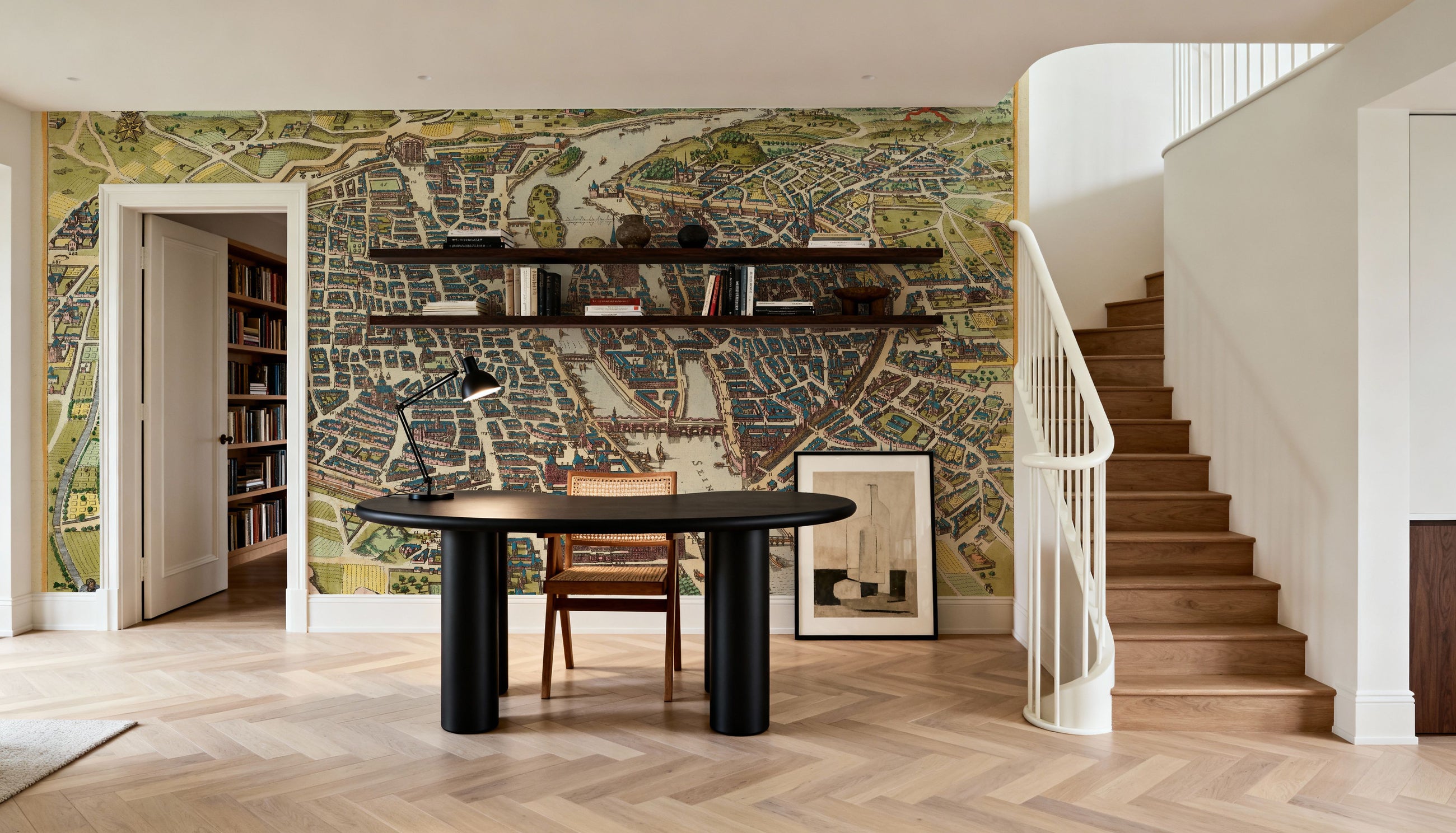 Paris 1620 Mural Wallpaper